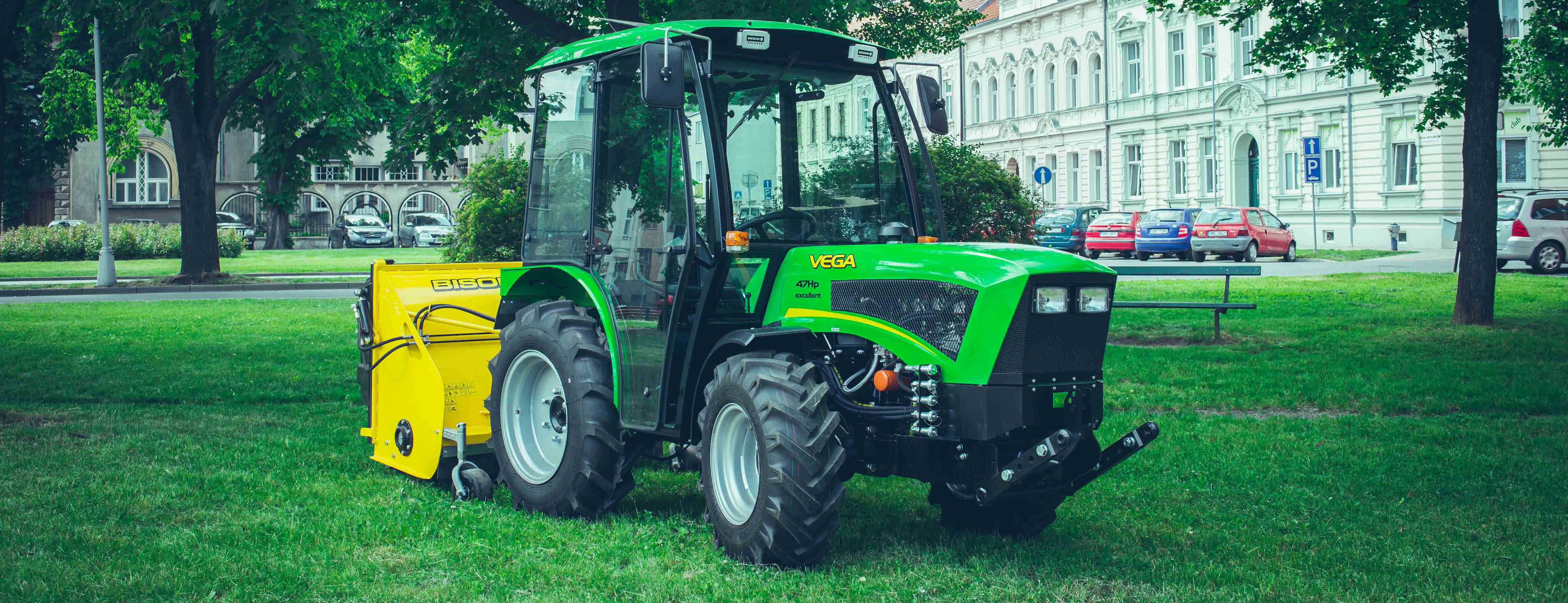 Mulčovače so zberom Bison-1500  1250